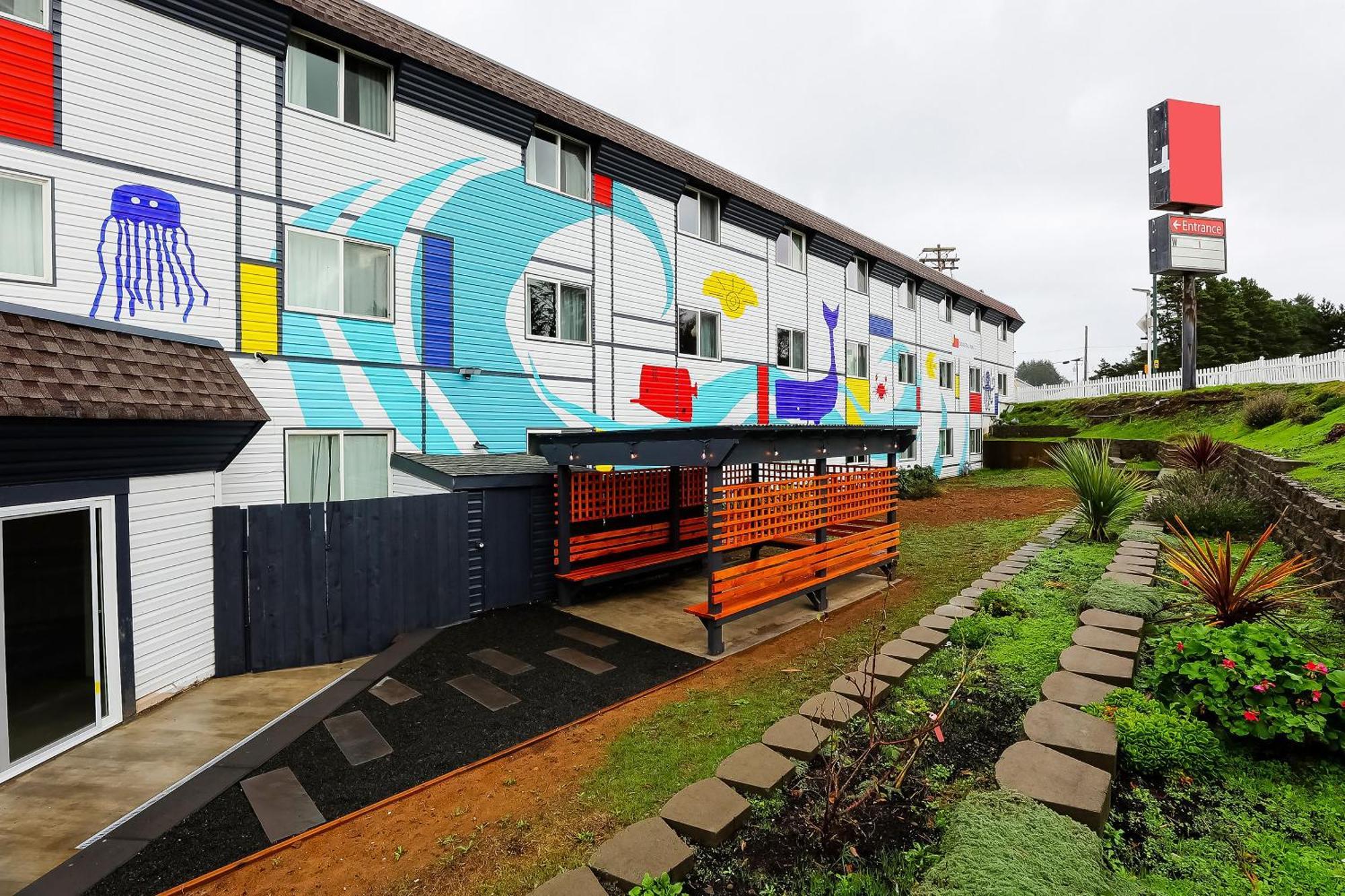Coastal Inn By Oyo Lincoln City - Oregon Coast Hwy מראה חיצוני תמונה